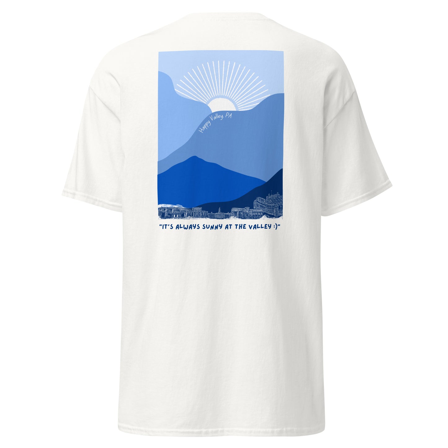 "It's always sunny at the happy valley" Tee LT